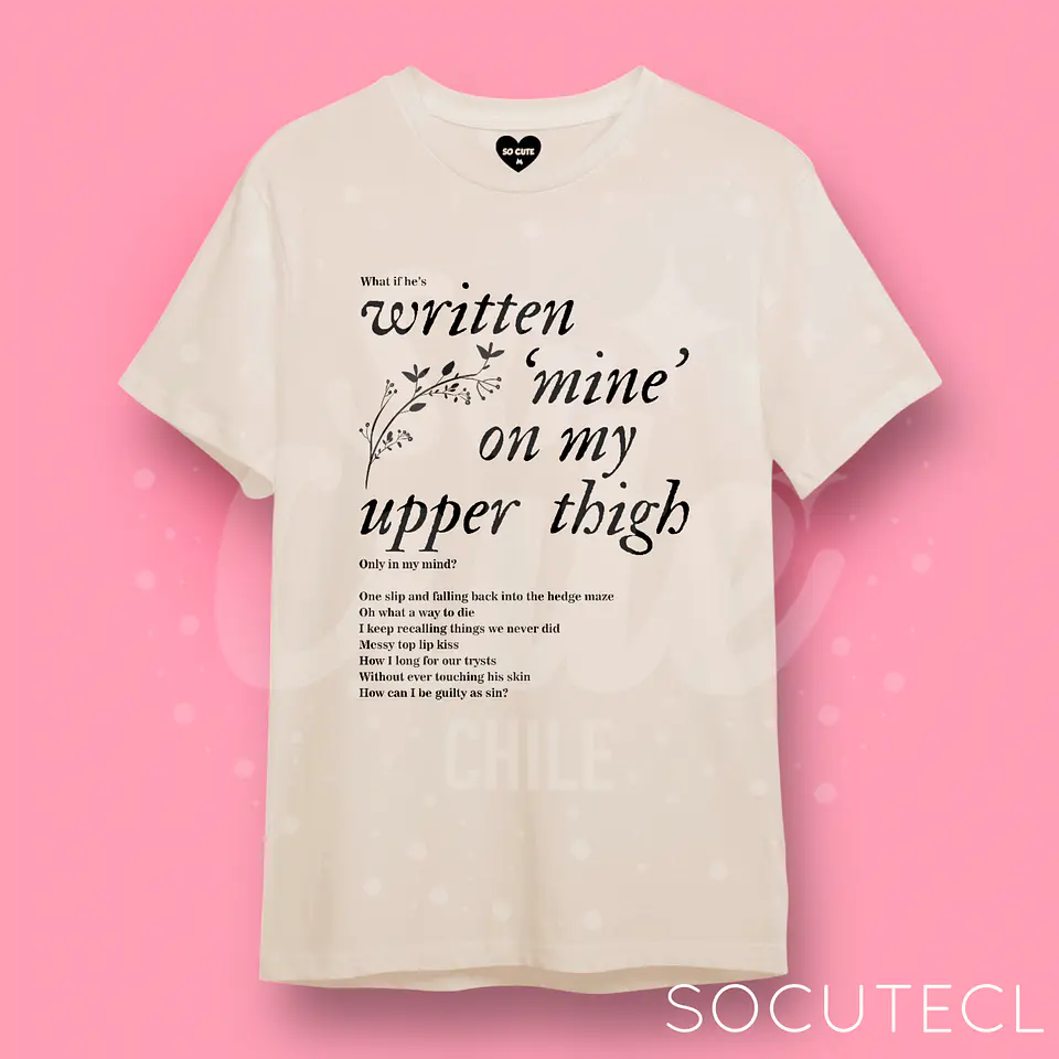 POLERA TAYLOR SWIFT GUILTY AS SIN? 3