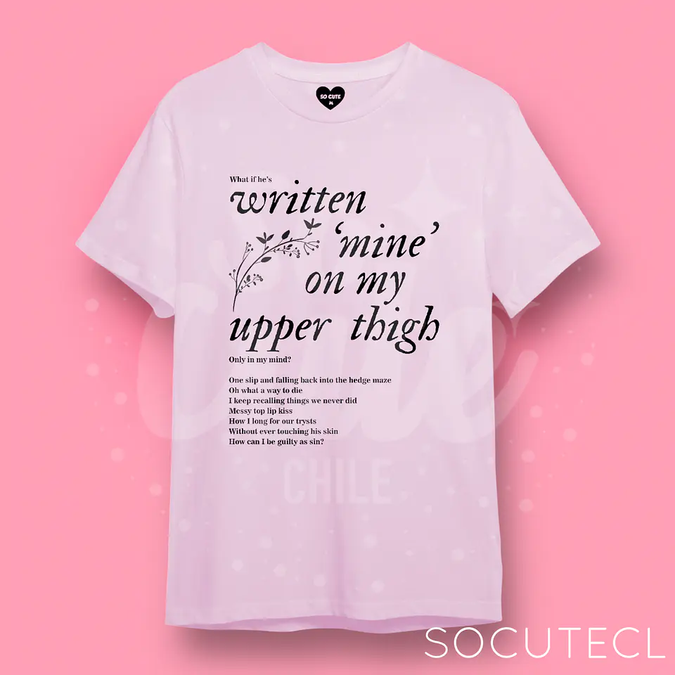 POLERA TAYLOR SWIFT GUILTY AS SIN? 4