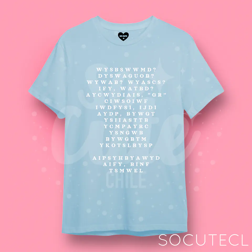 POLERA TAYLOR SWIFT THE SMALLEST MAN WHO EVER LIVED 3