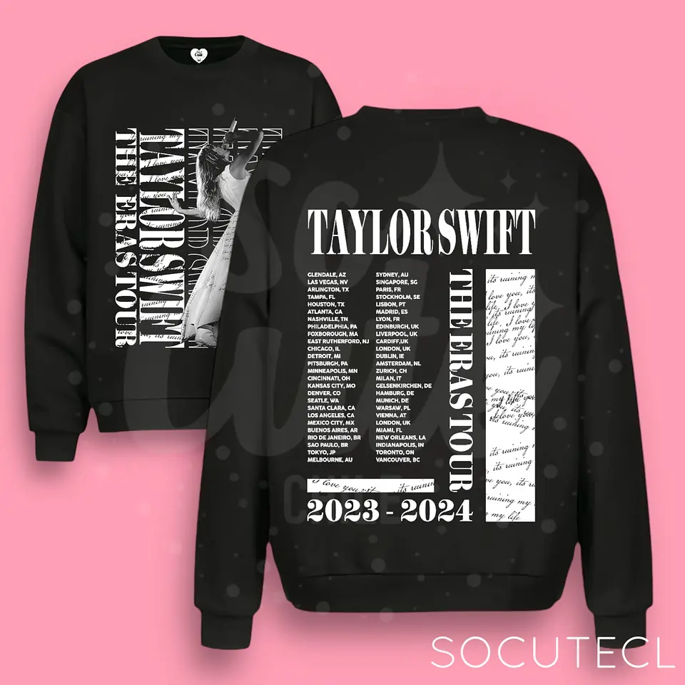 POLERON TAYLOR SWIFT THE ERAS TOUR 2023 2024 TTPD 1