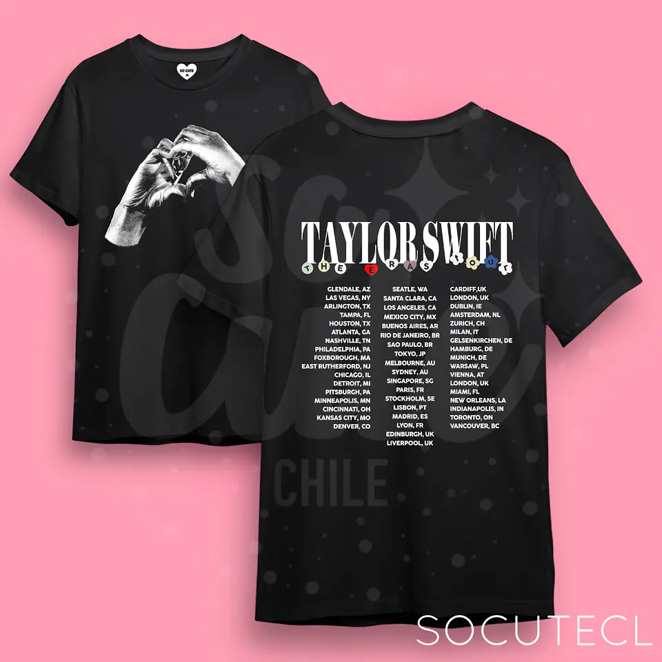 POLERA TAYLOR SWIFT THE ERAS TOUR FEARLESS 1