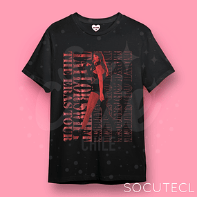 POLERA TAYLOR SWIFT THE ERAS TOUR - NEGRO