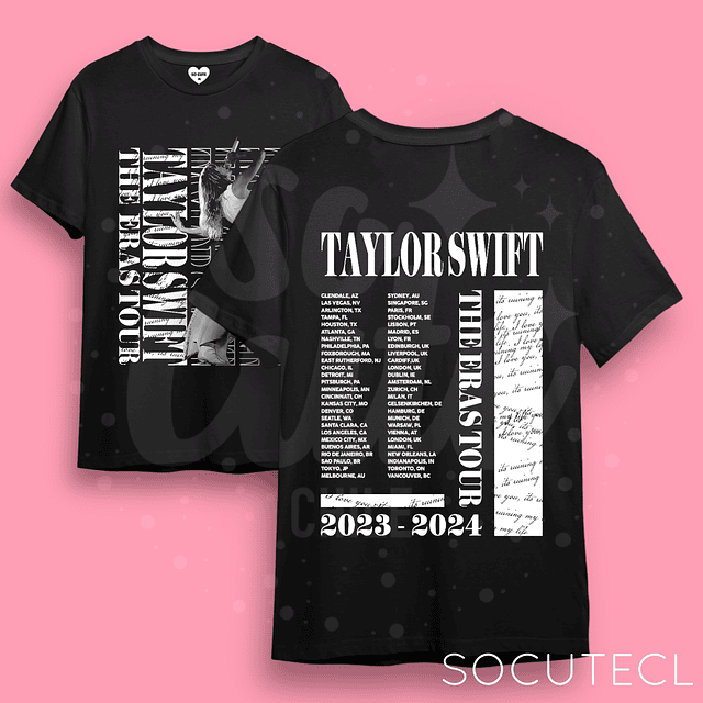 POLERA TAYLOR SWIFT THE ERAS TOUR