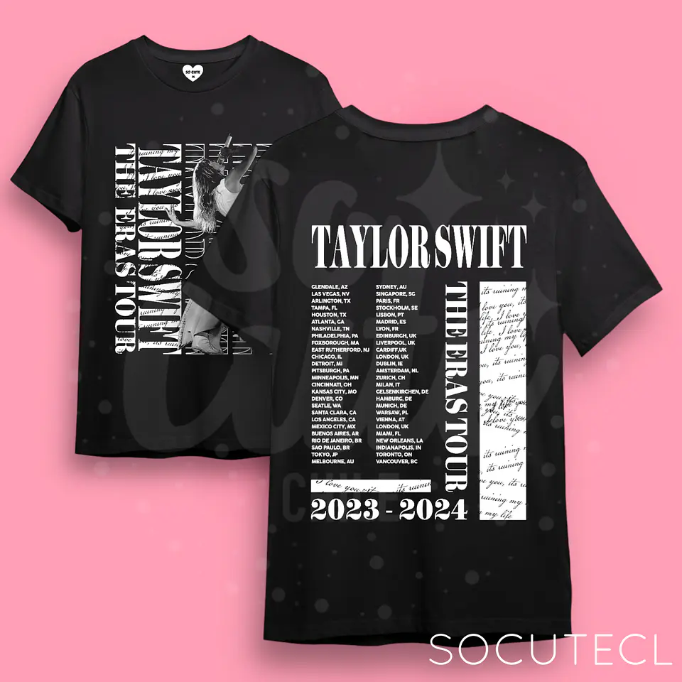 POLERA TAYLOR SWIFT THE ERAS TOUR TTPD 1