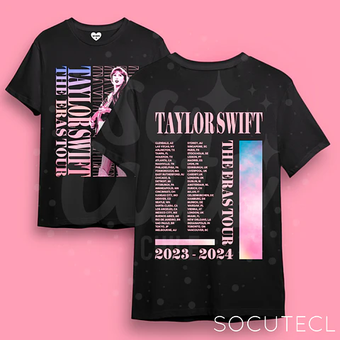 POLERA TAYLOR SWIFT THE ERAS TOUR LOVER