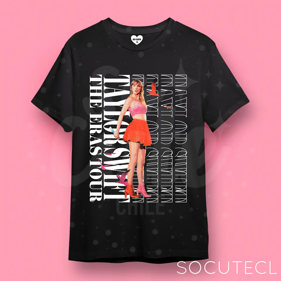 POLERA TAYLOR SWIFT THE ERAS TOUR 1989 2
