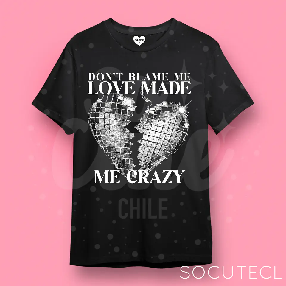 POLERA / POLERON TAYLOR SWIFT DONT BLAME ME / REP 1