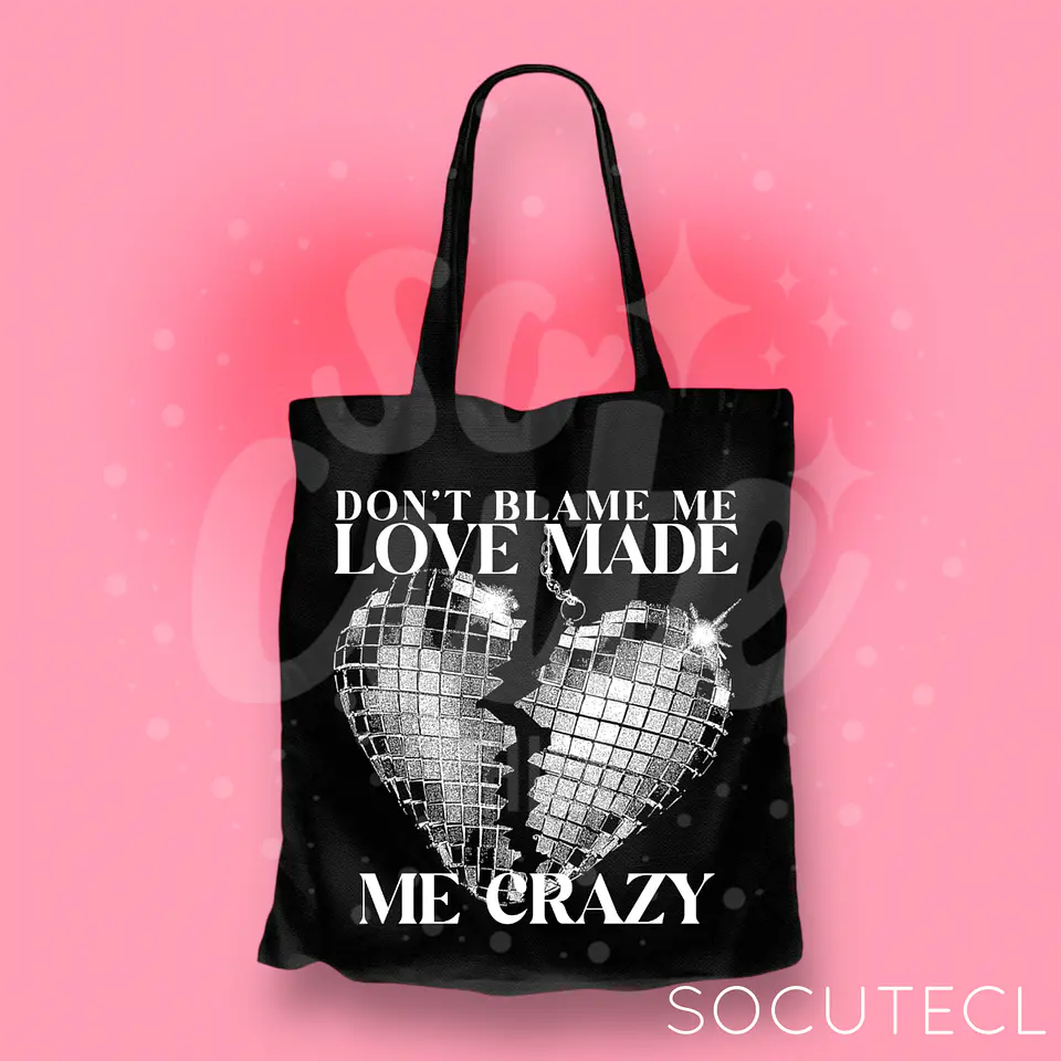 TOTE BAG D0NT BL4ME ME 1