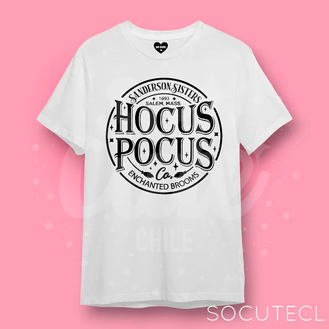 POLERA HOCUS POCUS HALLOWEEN