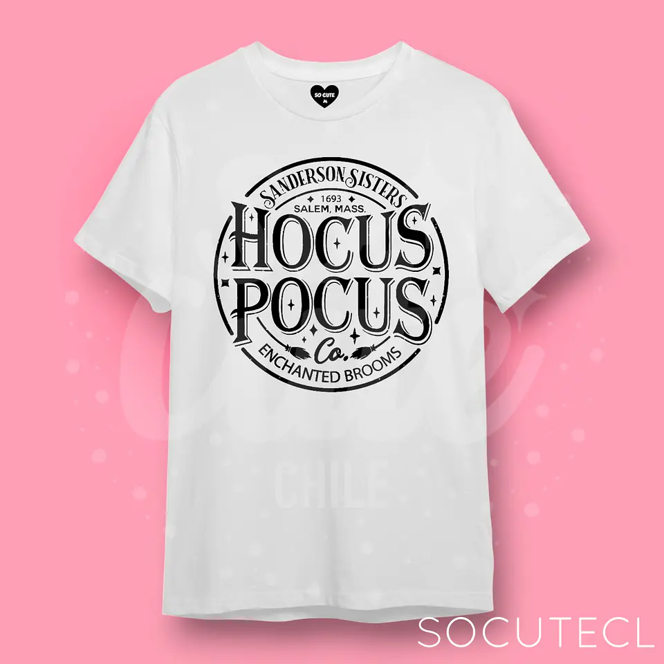 POLERA HOCUS POCUS HALLOWEEN 1