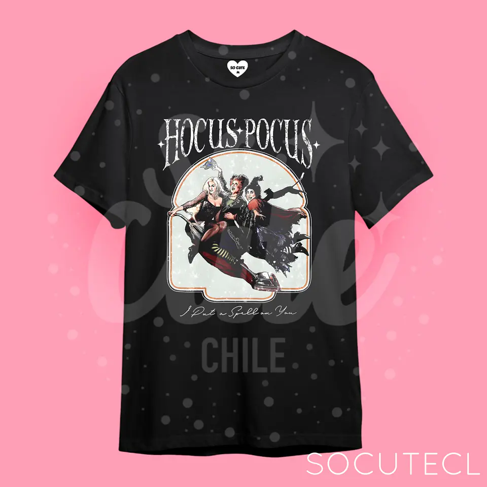 POLERA HOCUS POCUS HALLOWEEN 1