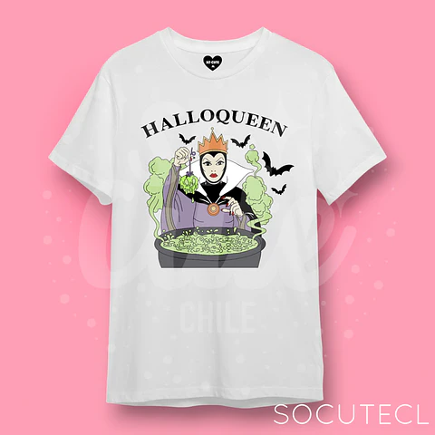 POLERA HALLOQUEEN REINA GRIMHILDE HALLOWEEN