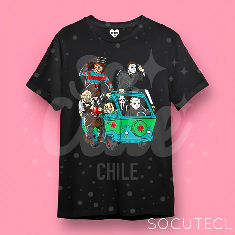 POLERA COMBI HALLOWEEEN