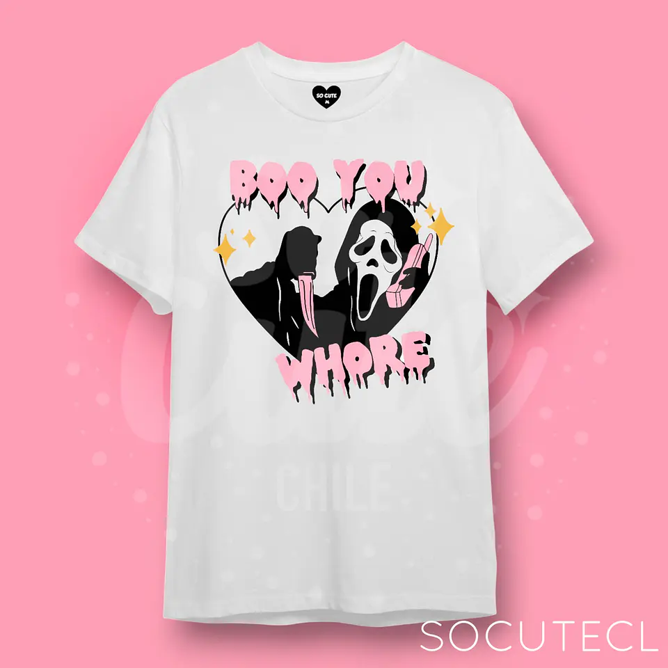 POLERA SCREAM HALLOWEEN 1