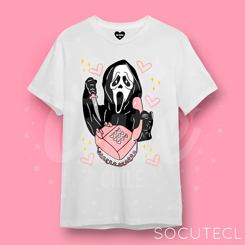 POLERA SCREAM HALLOWEEN