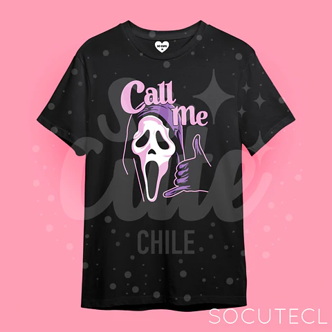 POLERA SCREAM HALLOWEEN
