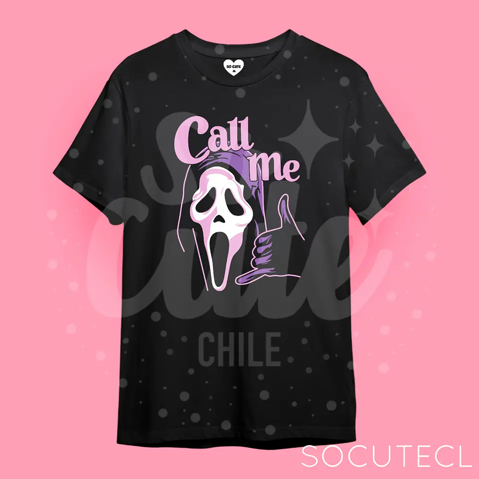 POLERA SCREAM HALLOWEEN 1