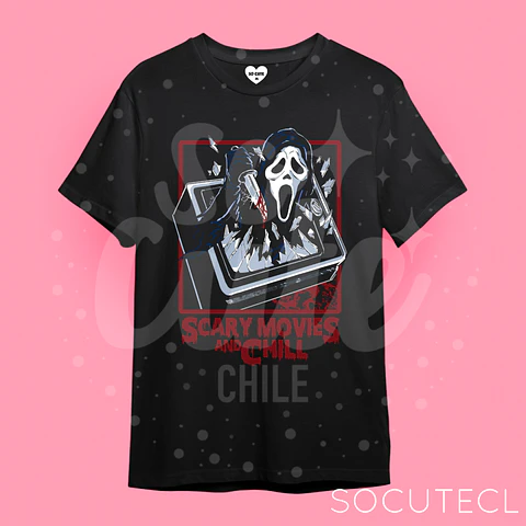 POLERA SCREAM HALLOWEEN