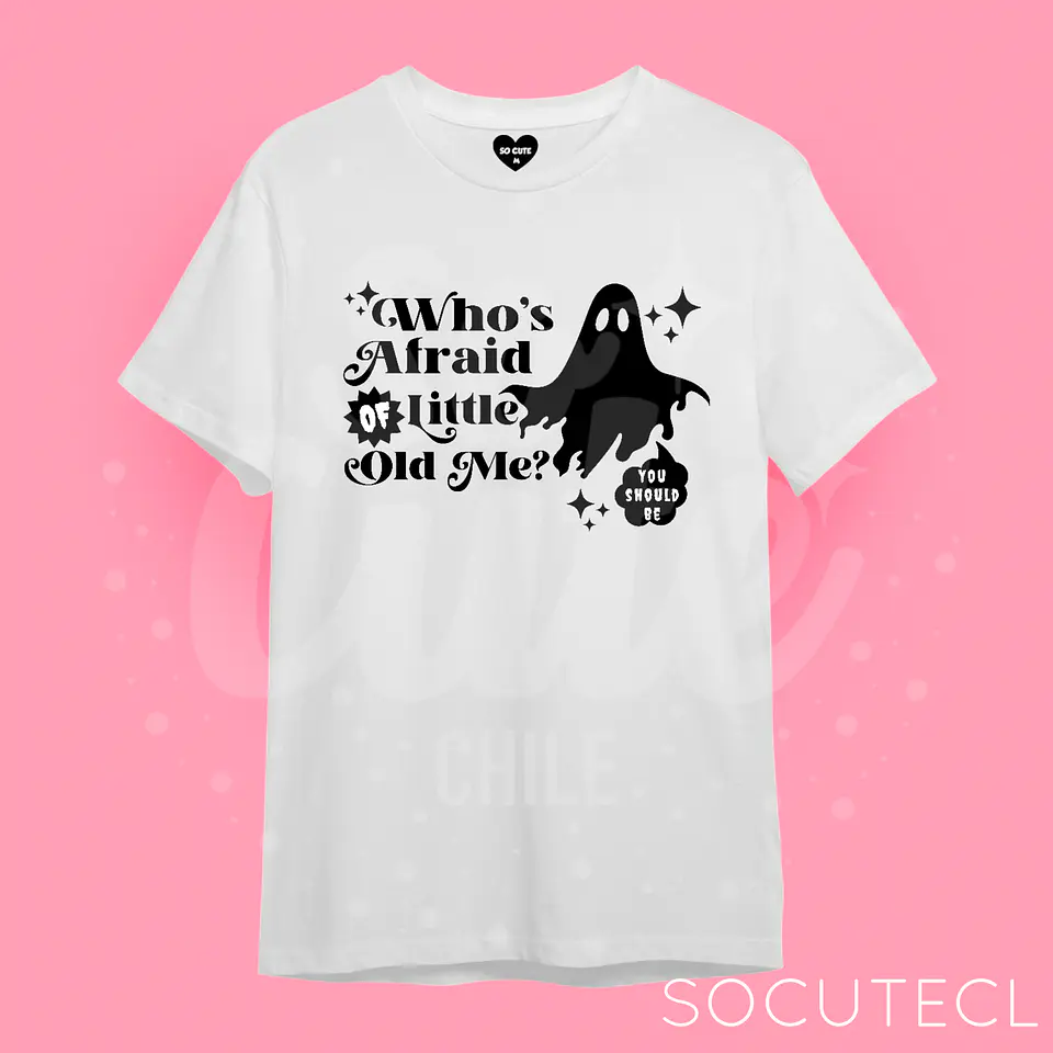 POLERA TAYLOR SWIFT HALLOWEEN WHO’S AFRAID OF LITTLE OF ME? 1