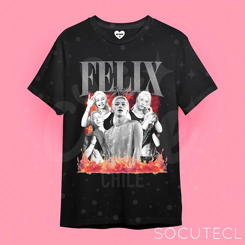 POLERA STRAY KIDS / SKZ / FELIX