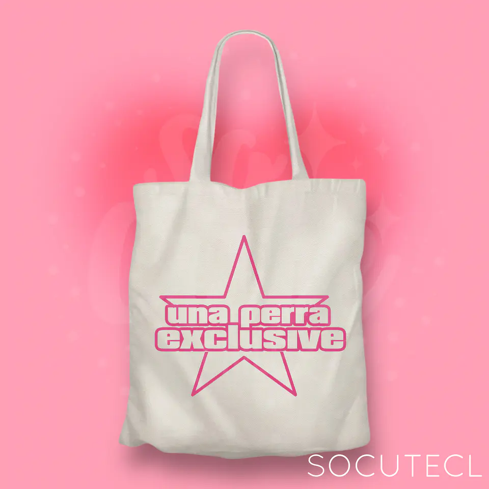 TOTE BAG EMILIA UNA PERRA EXCLUSIVE 1