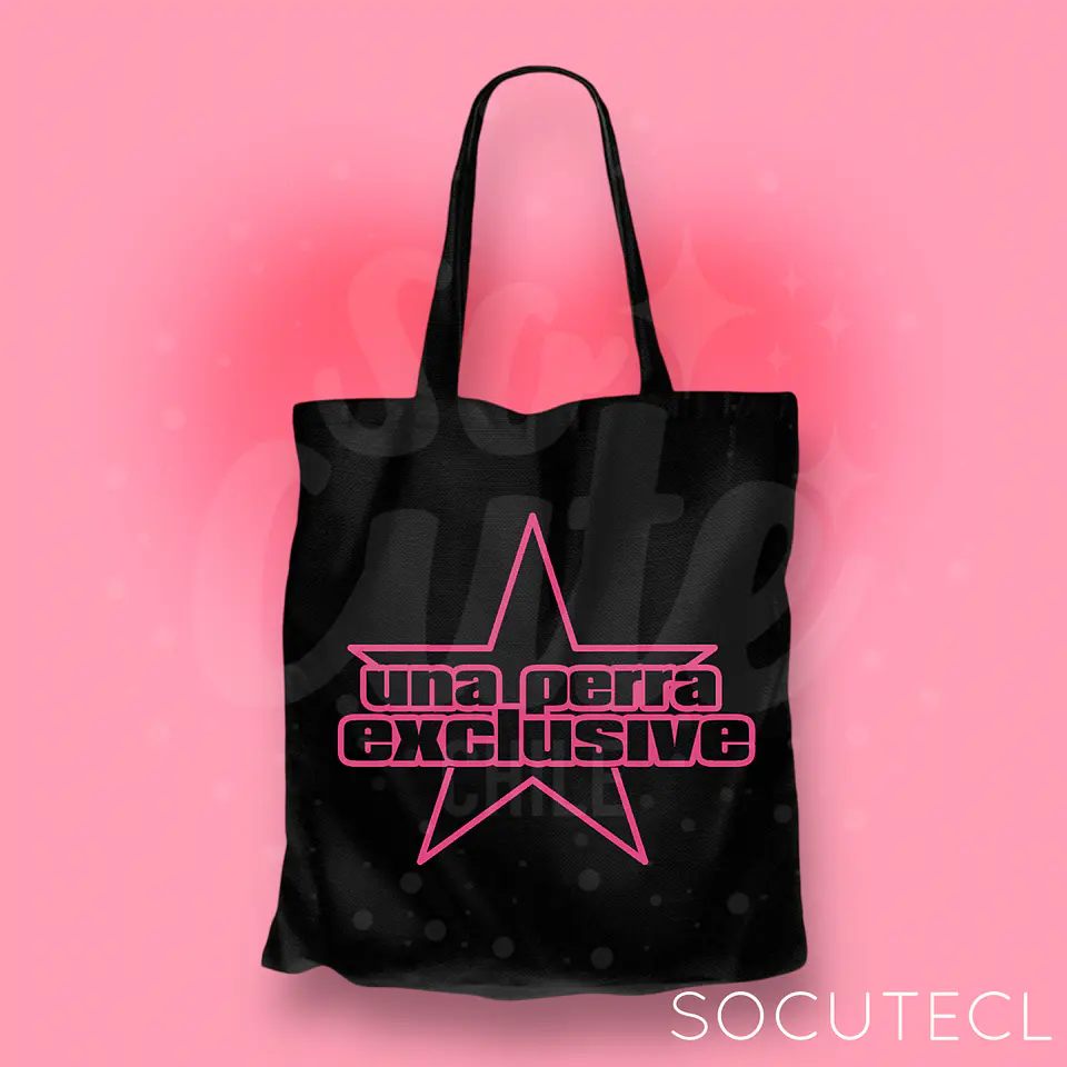 TOTE BAG EMILIA UNA PERRA EXCLUSIVE 2