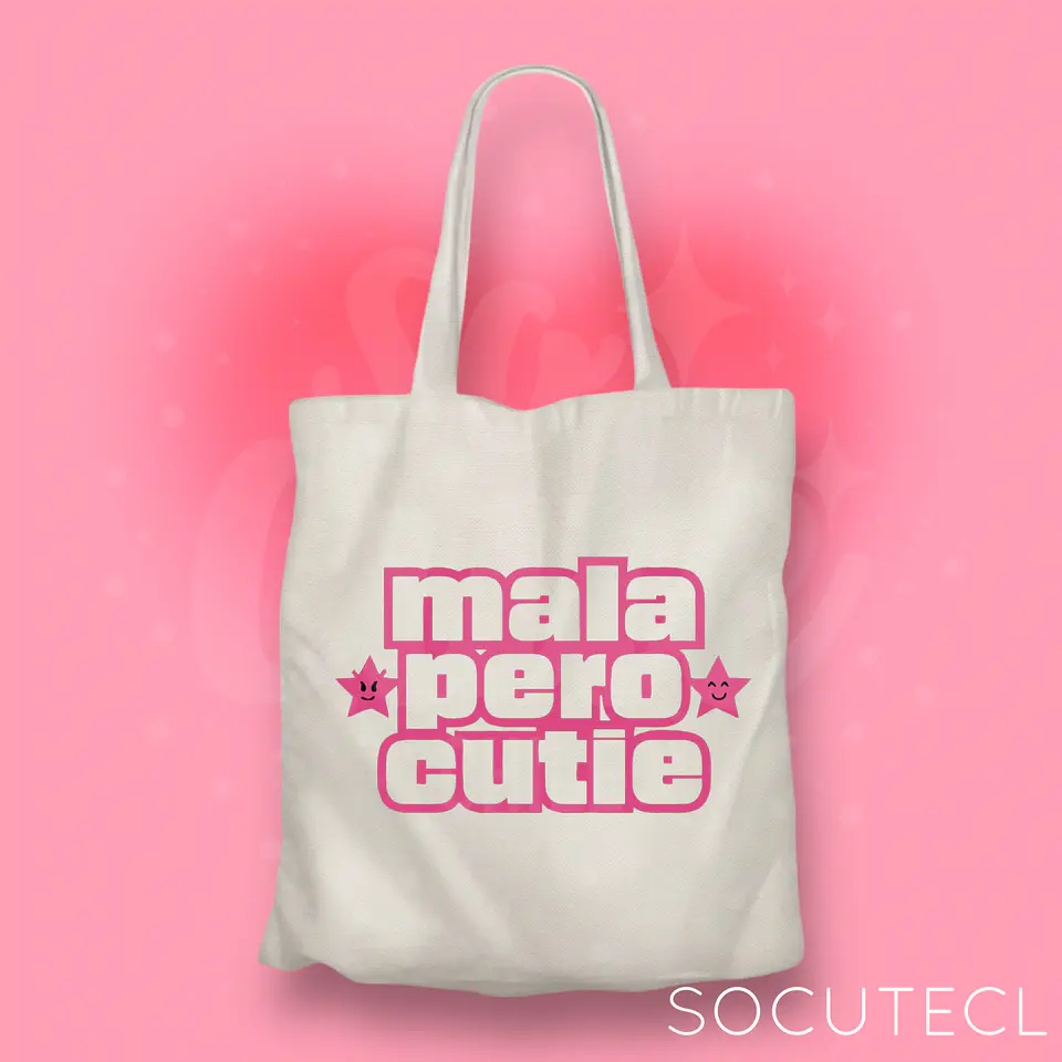 TOTE BAG EMILIA MALA PERO CUTIE 1