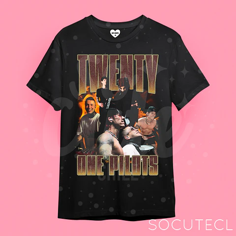 POLERA TWENTY ONE PILOTS / TOP / 21 PILOTS