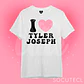POLERA I LOVE TYLER JOSEPH / JOSH DUN - Miniatura 2