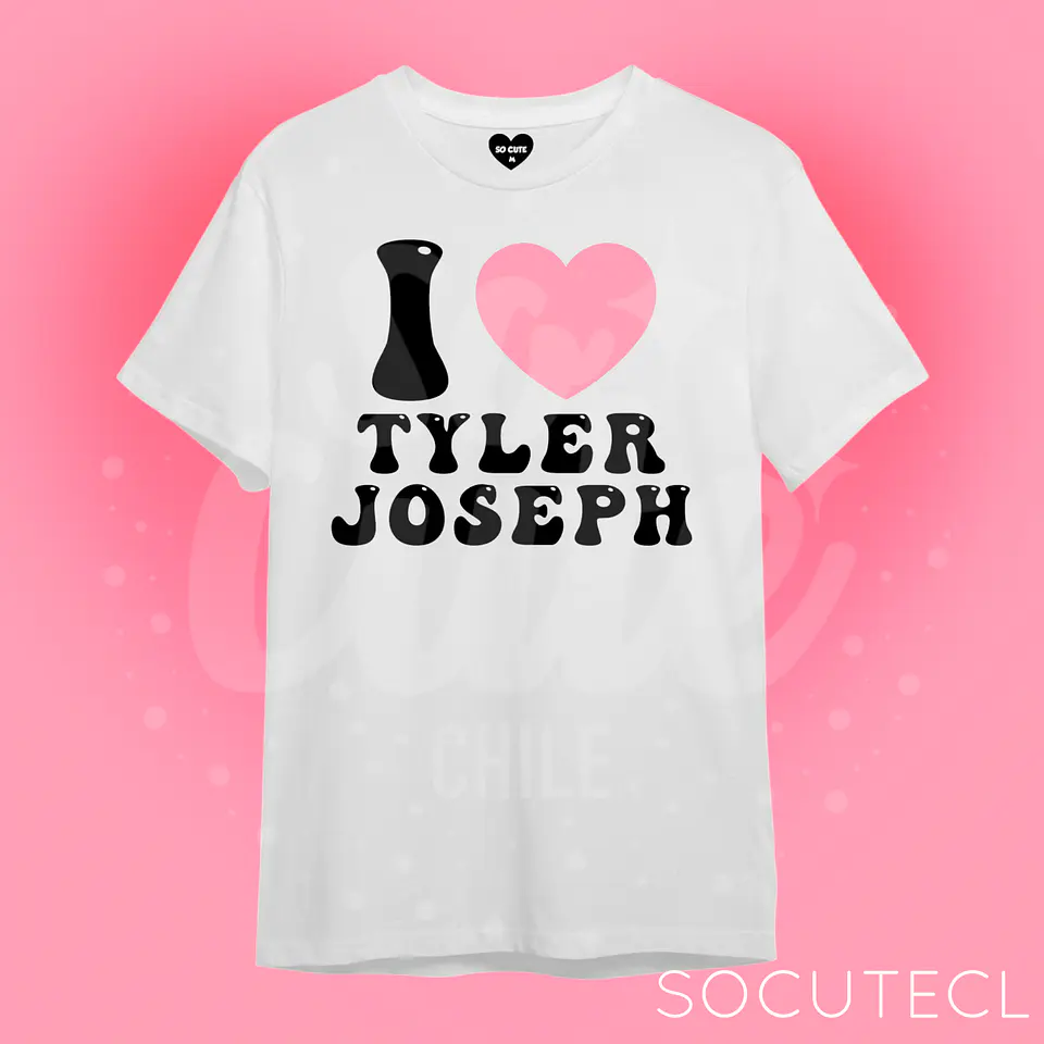 POLERA I LOVE TYLER JOSEPH / JOSH DUN 2