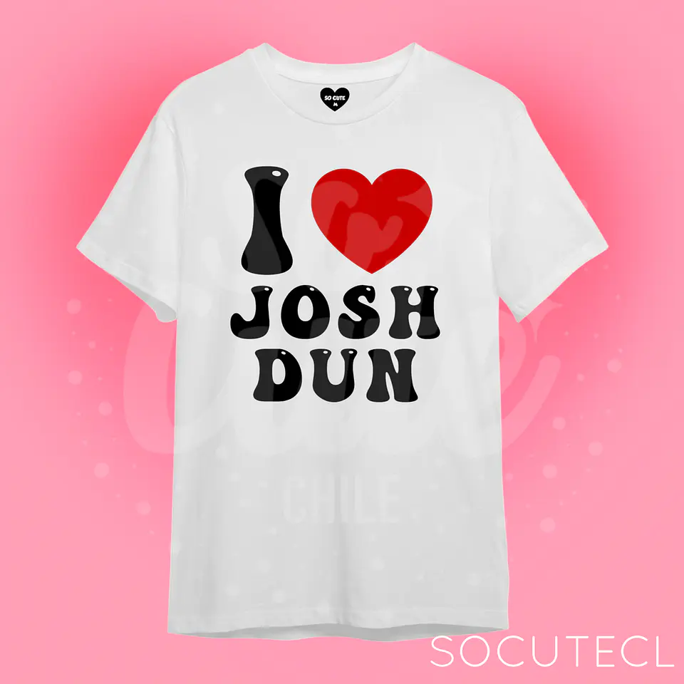POLERA I LOVE TYLER JOSEPH / JOSH DUN 3