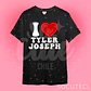 POLERA I LOVE TYLER JOSEPH / JOSH DUN - Miniatura 5