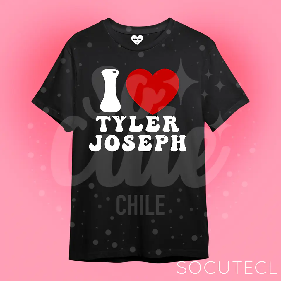 POLERA I LOVE TYLER JOSEPH / JOSH DUN 5
