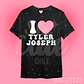 POLERA I LOVE TYLER JOSEPH / JOSH DUN - Miniatura 6