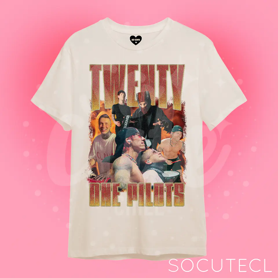 POLERA TWENTY ONE PILOTS / TOP / 21 PILOTS 3