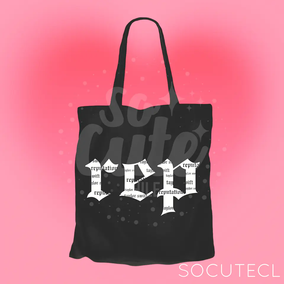 TOTE BAG TAYLOR SWIFT REP / REPUTATION 1