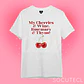 POLERA MY CHERRIES & WINE, ROSEMARY & THYME LANA DEL REY - thumbnail 1