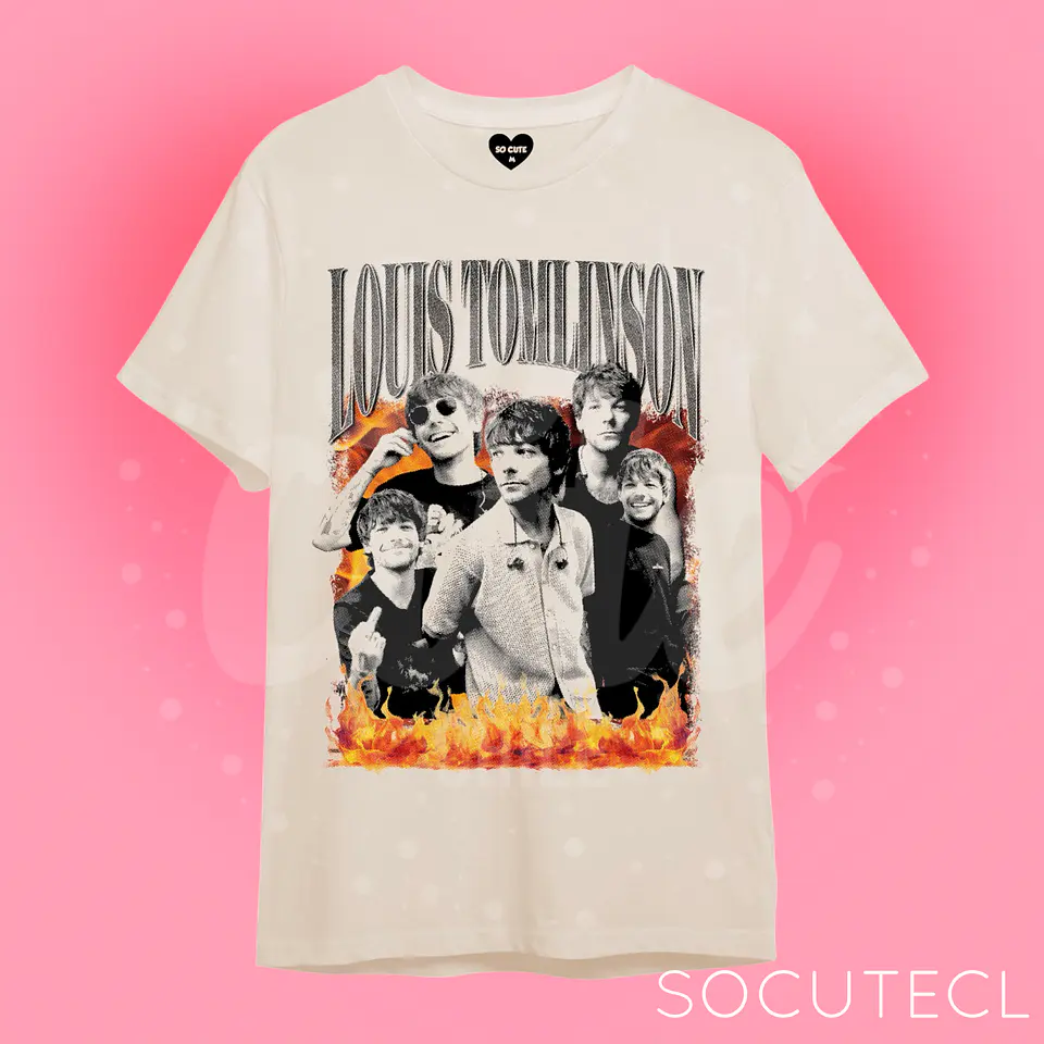 POLERA ONE DIRECTION LOUIS TOMLINSON 3