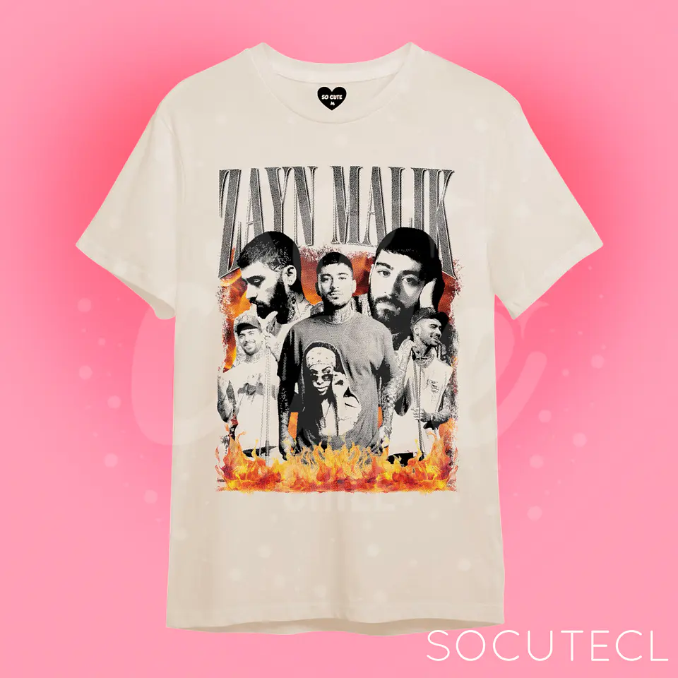 POLERA ONE DIRECTION ZAYN MALIK 3