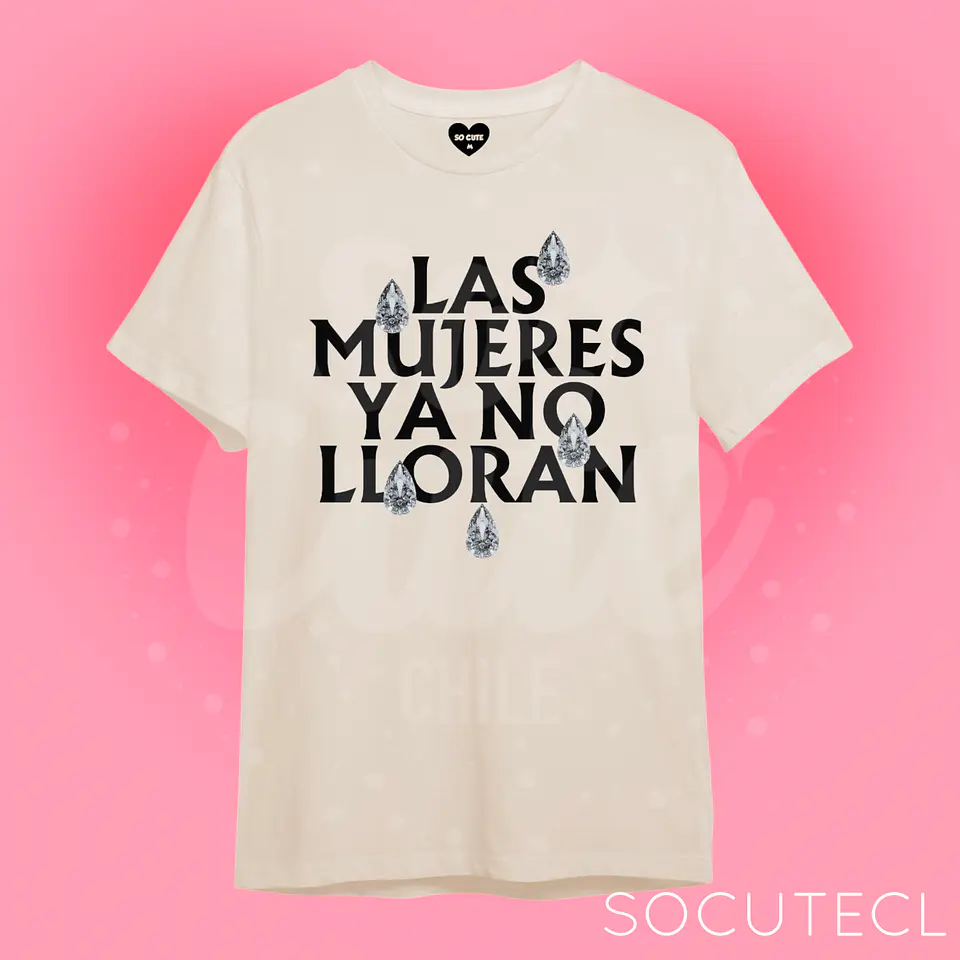 POLERA SHAKIRA LAS MUJERES YA NO LLORAN 3