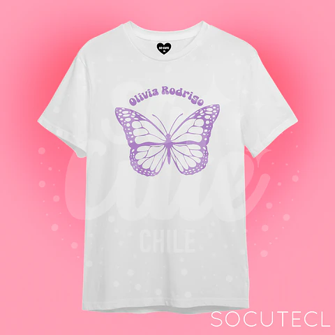 POLERA MARIPOSA OLIVIA RODRIGO