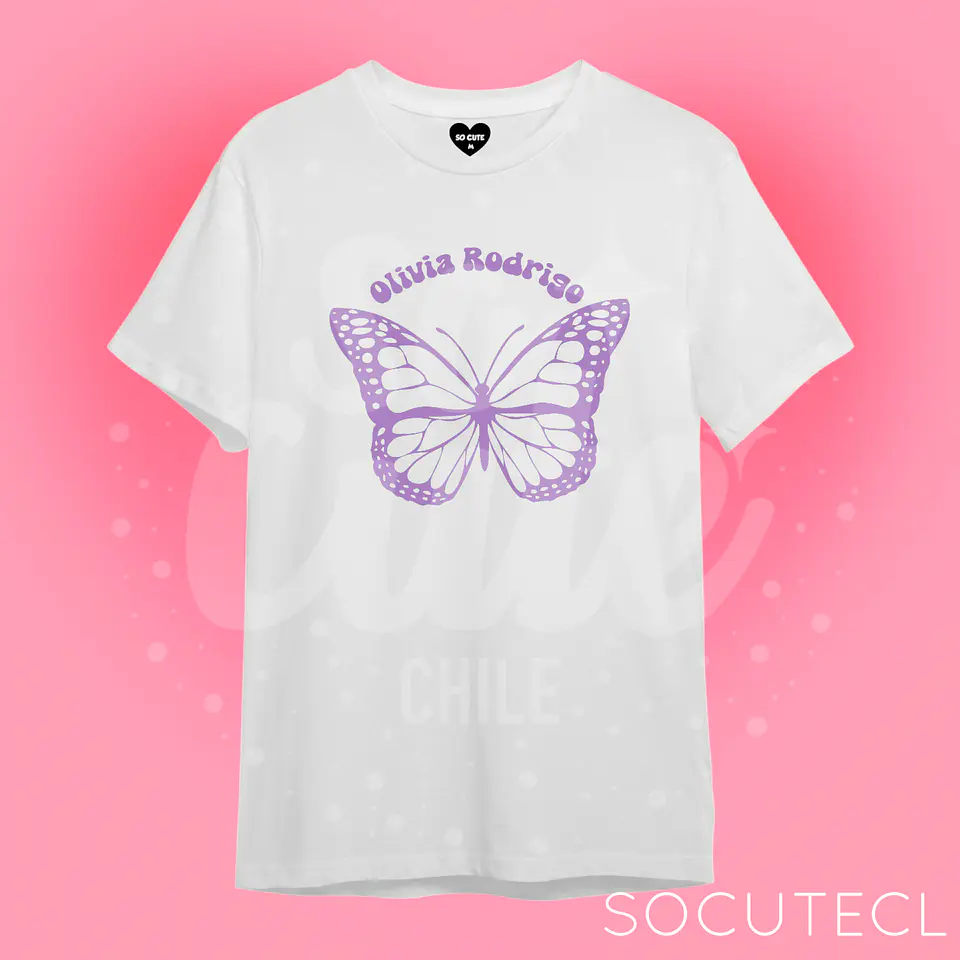 POLERA MARIPOSA OLIVIA RODRIGO 1