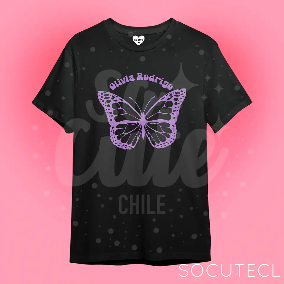 POLERA MARIPOSA OLIVIA RODRIGO 2