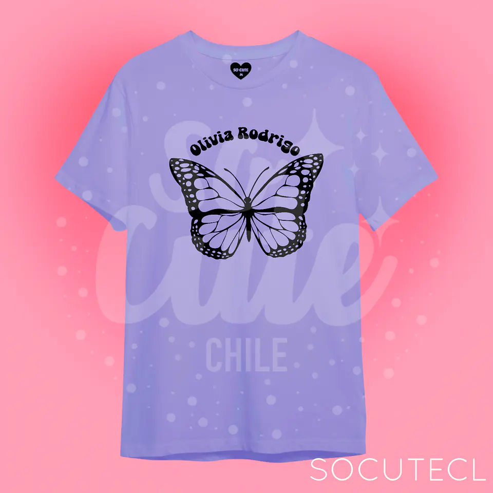 POLERA MARIPOSA OLIVIA RODRIGO 3