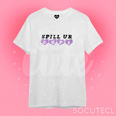 POLERA SPILL UR GUTS OLIVIA RODRIGO
