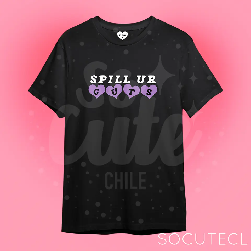 POLERA SPILL UR GUTS OLIVIA RODRIGO 2