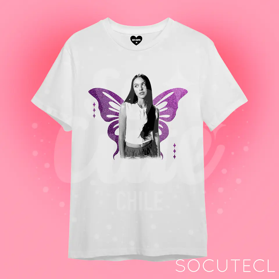 POLERA OLIVIA RODRIGO BUTTERFLY 1