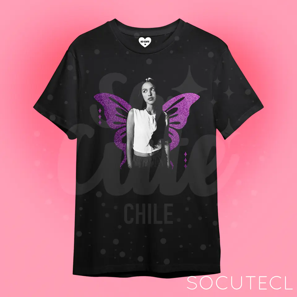 POLERA OLIVIA RODRIGO BUTTERFLY 2