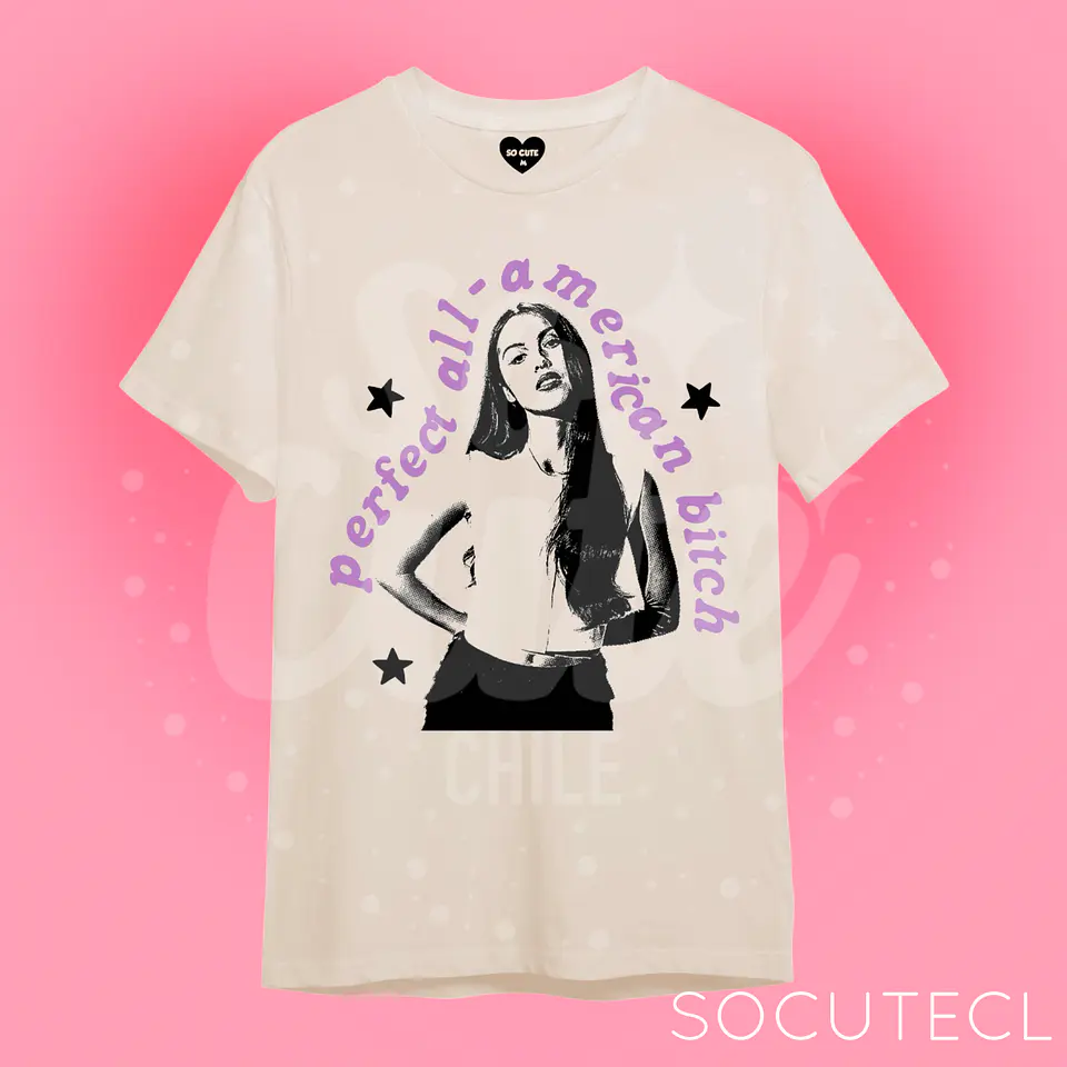 POLERA ALL AMERICAN BITCH OLIVIA RODRIGO  2