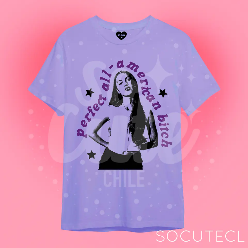 POLERA ALL AMERICAN BITCH OLIVIA RODRIGO  3
